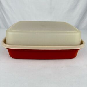 Vintage Tupperware Season n Serve Meat Marinading Container